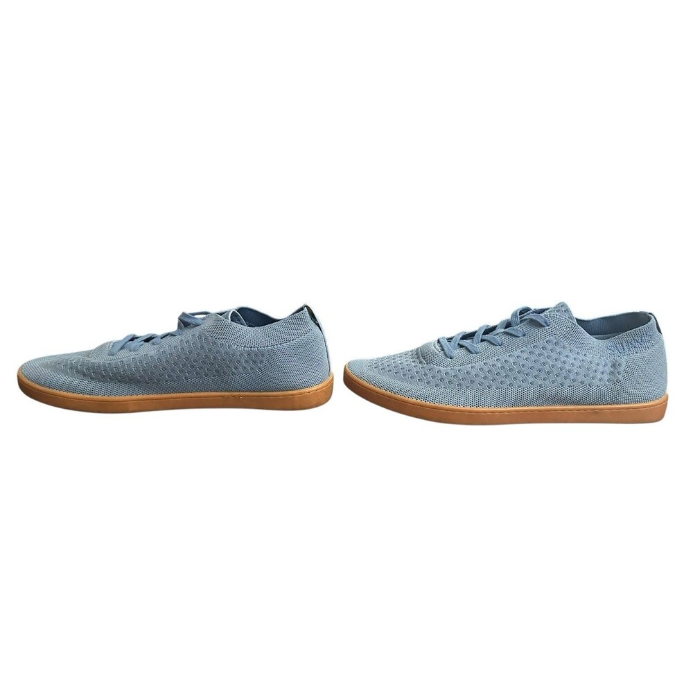 Suavs The Zilker Mens Size 14 Shoes Blue Knit Washable Packable Casual Sneaker